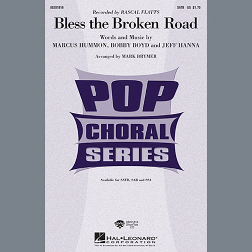 Product image for Bless The Broken Road | Rascal Flatts | Choral | Digital Sheet Music | My Worship Store