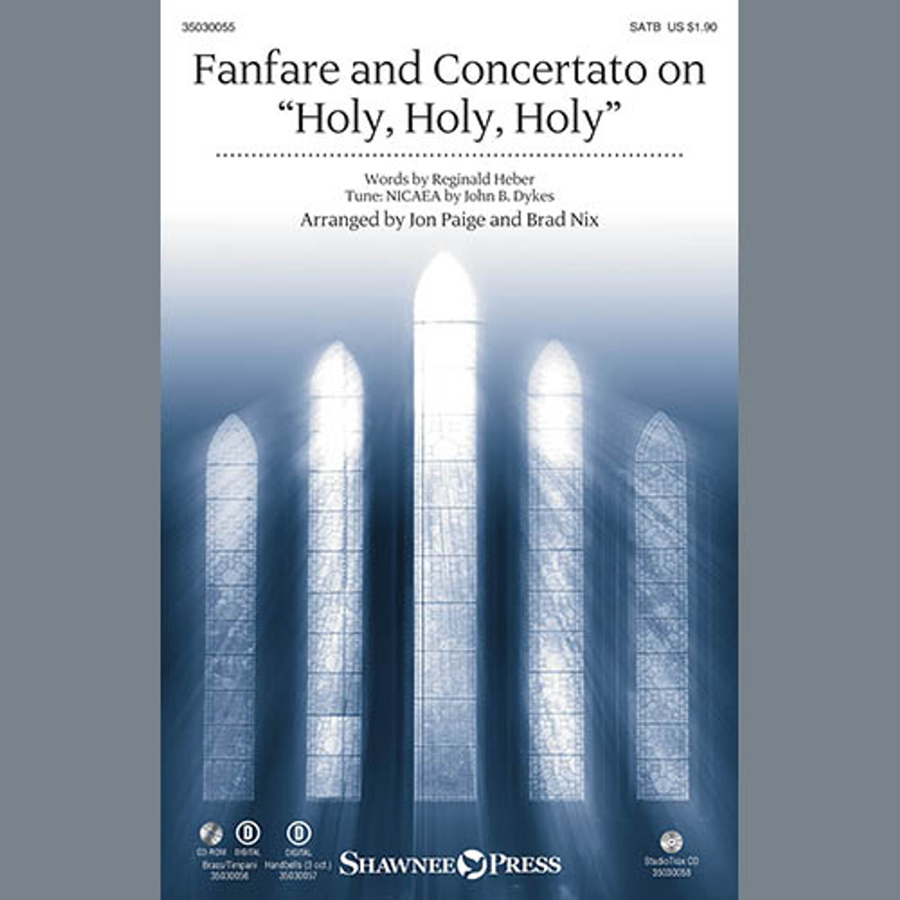 Fanfare and Concertato on "Holy, Holy, Holy" - Timpani | John B. Dykes,Reginald Heber | Choral Instrumental Pak | Digital Sheet Music | My Worship Store