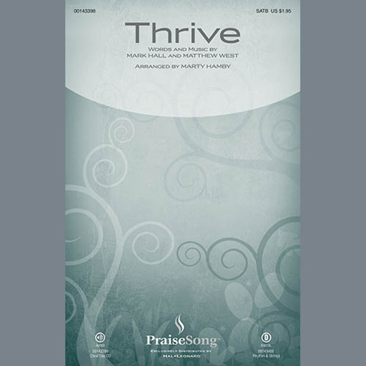 Thrive - Rhythm | Casting Crowns | Choral Instrumental Pak | Digital Sheet Music | My Worship Store
