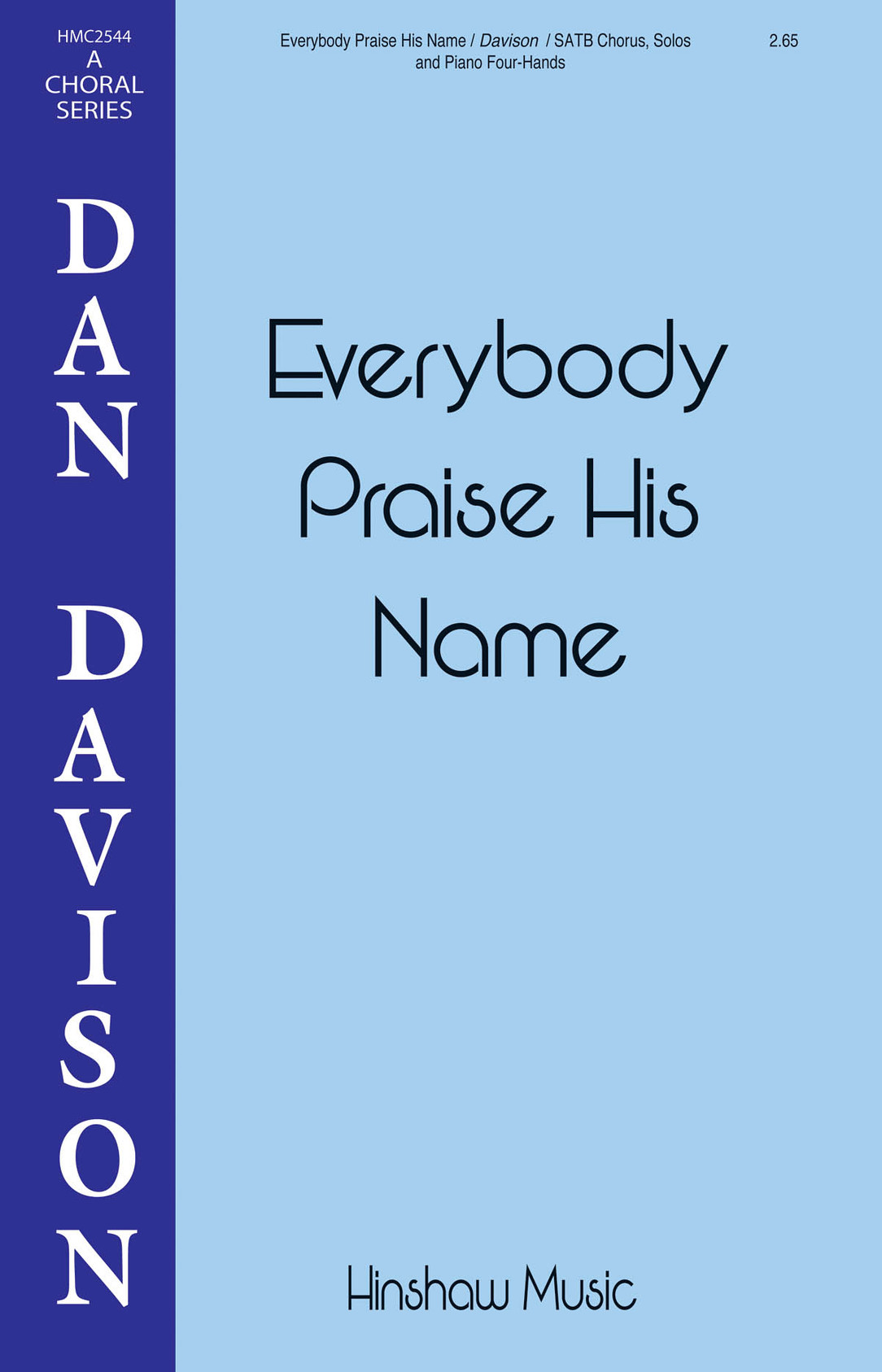 Product image for Everybody Praise His Name | Hinshaw Music | SATB divisi | My Worship Store