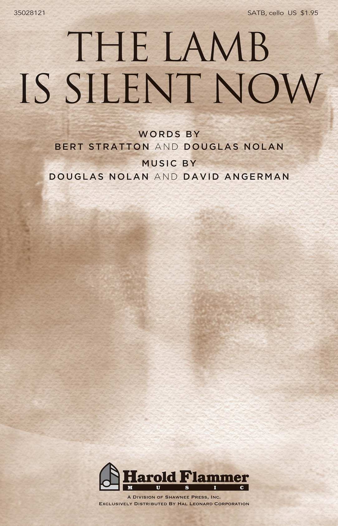 Product image for The Lamb Is Silent Now | Shawnee Press | SATB | My Worship Store