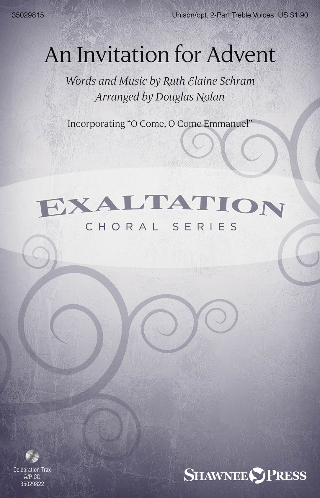Product image for An Invitation for Advent | Shawnee Press | Unison/opt. 2-Part | My Worship Store