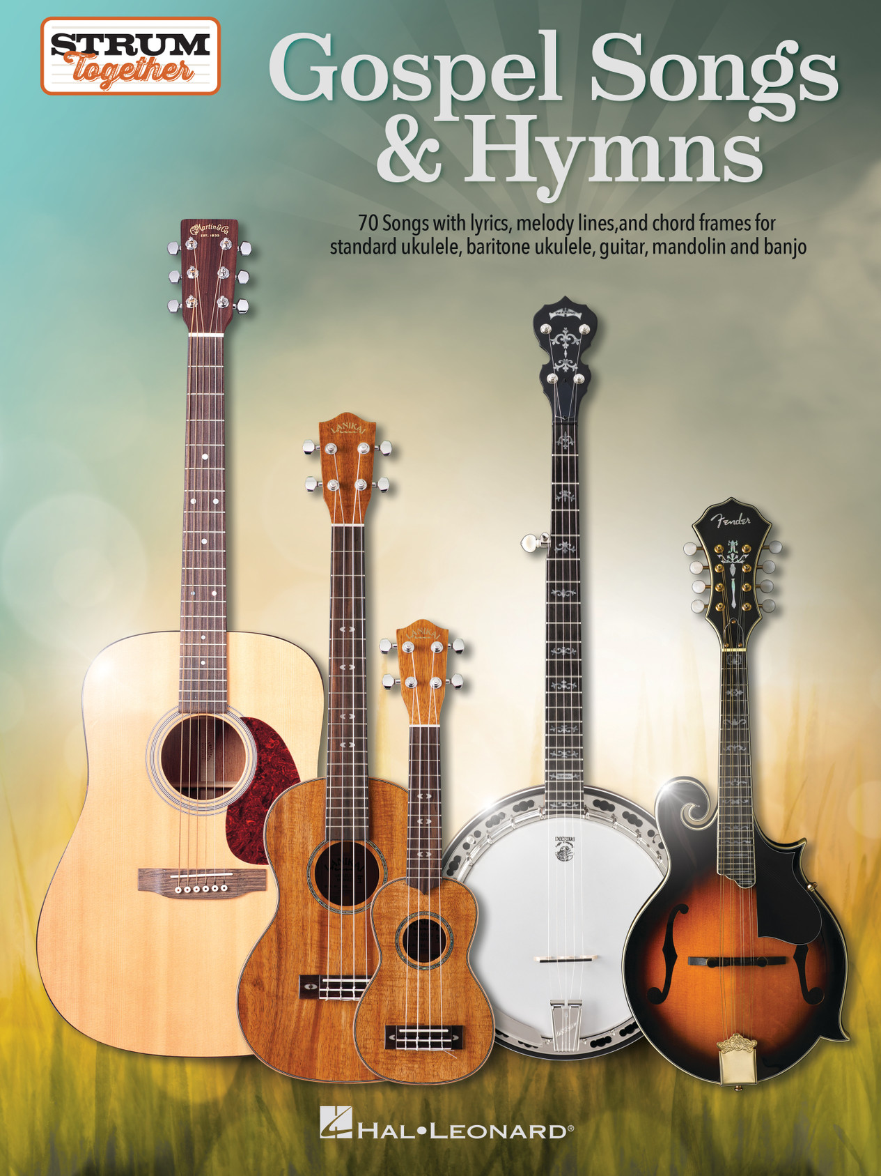 Product image for Gospel Songs and Hymns - Strum Together | Hal Leonard | Melody/Lyrics/Chords | My Worship Store
