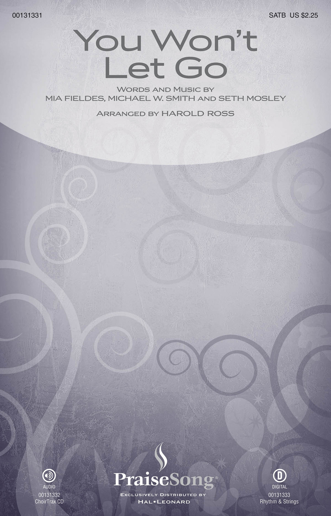 Product image for You Won't Let Go | PraiseSong | SATB | My Worship Store