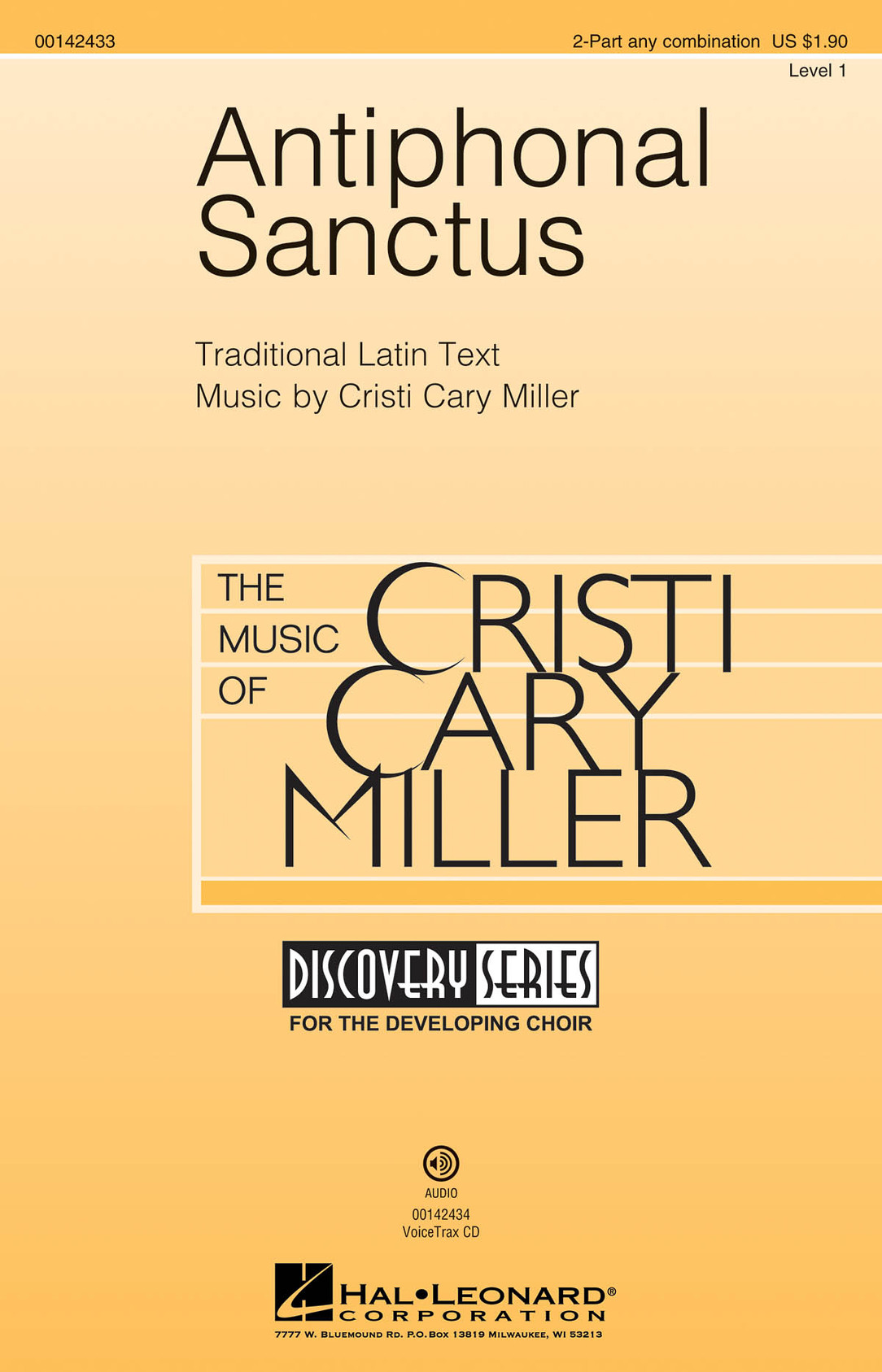 Product image for Antiphonal Sanctus | Hal Leonard | 2-Part any combination | My Worship Store