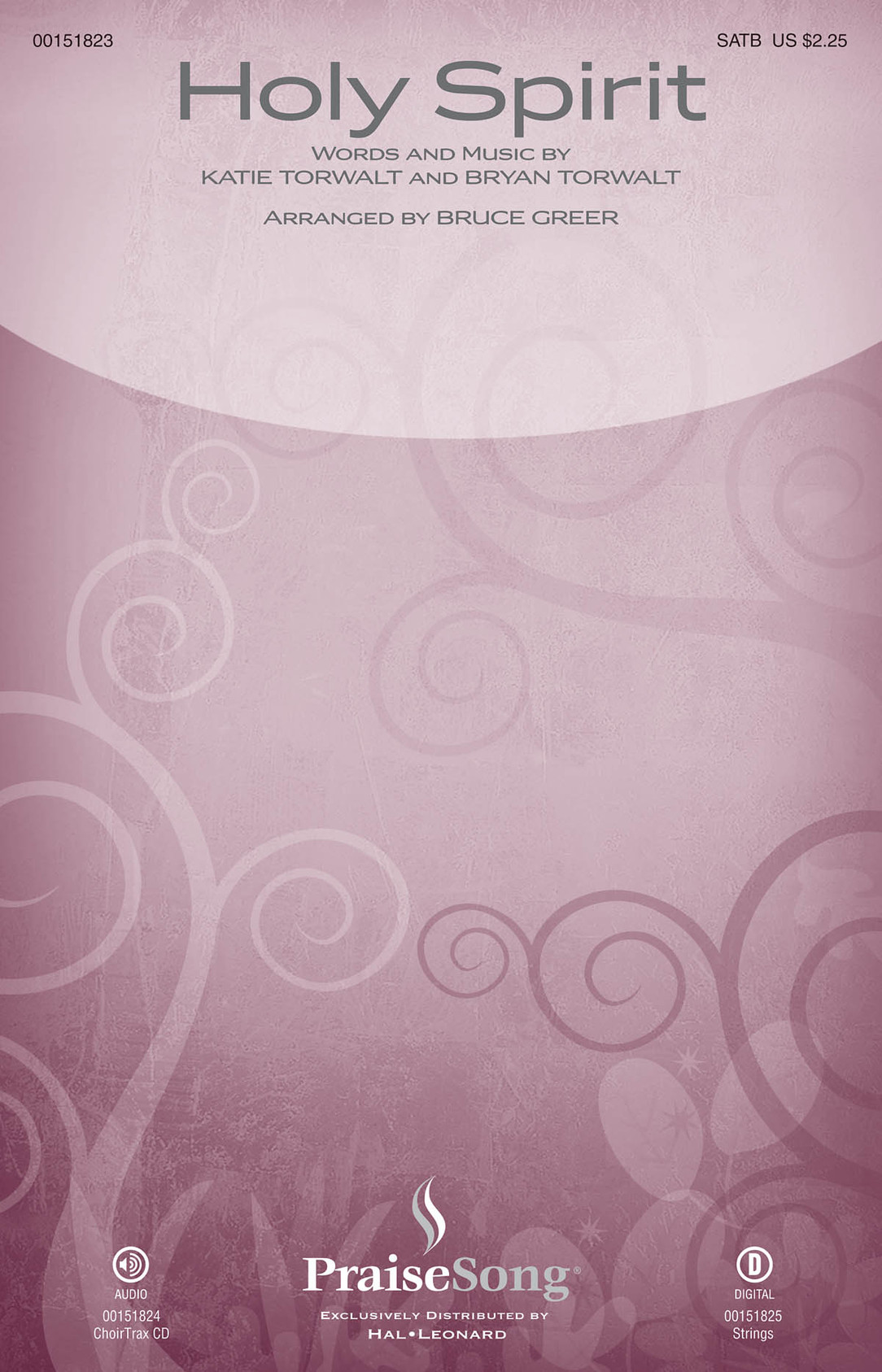 Product image for Holy Spirit | PraiseSong | SATB | My Worship Store