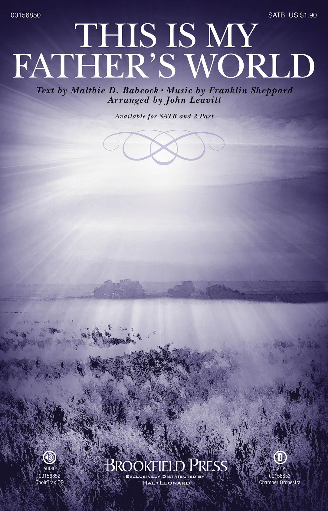 Product image for This Is My Father's World | Brookfield Press | ChoirTrax CD | My Worship Store
