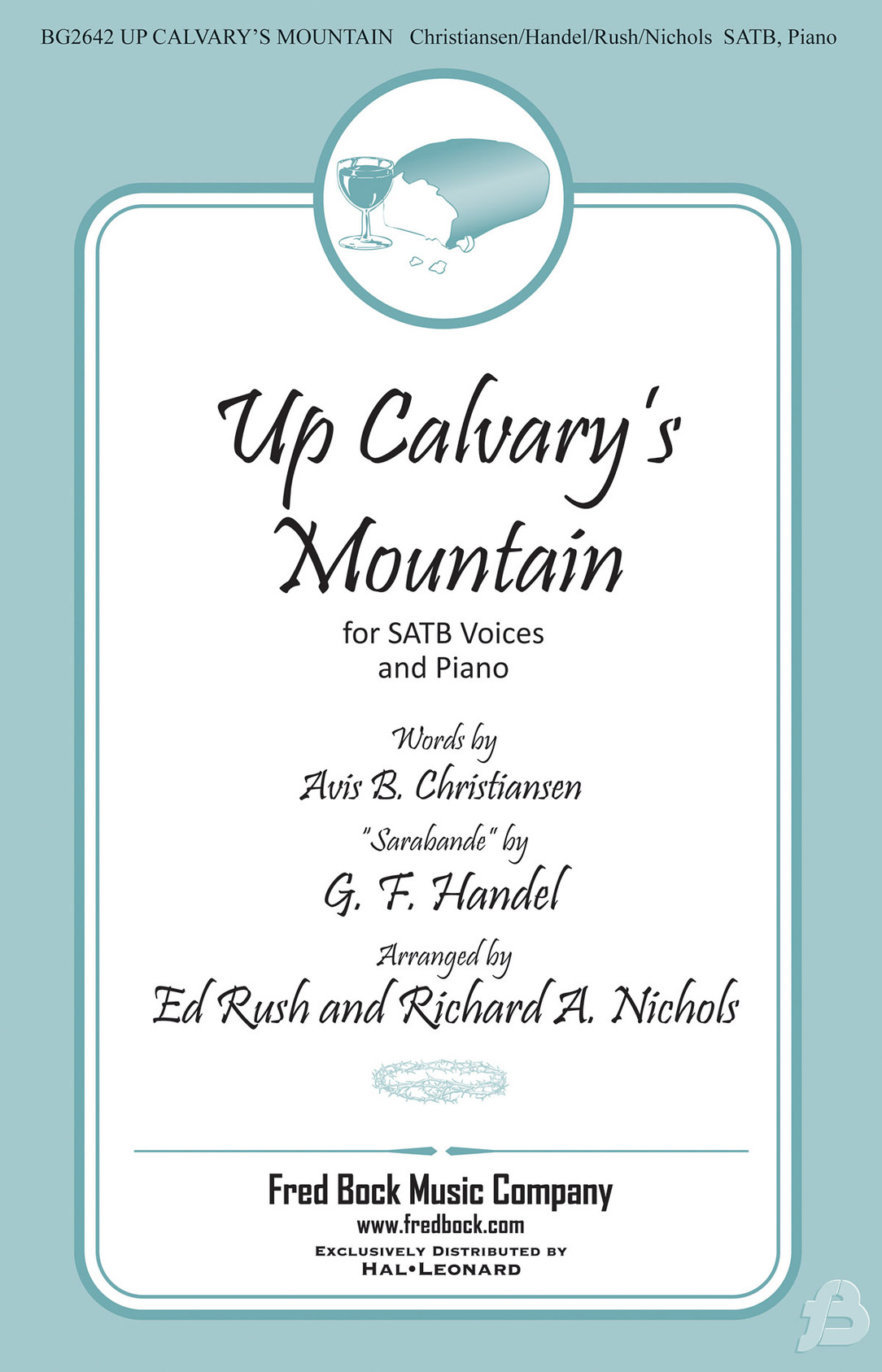 Product image for Up Calvary's Mountain | Fred Bock Music Company | SATB | My Worship Store