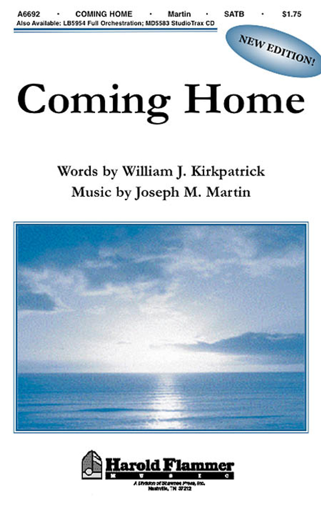 Product image for Coming Home (from Legacy of Faith) | Shawnee Press | Orchestration (Score and Parts) | My Worship Store