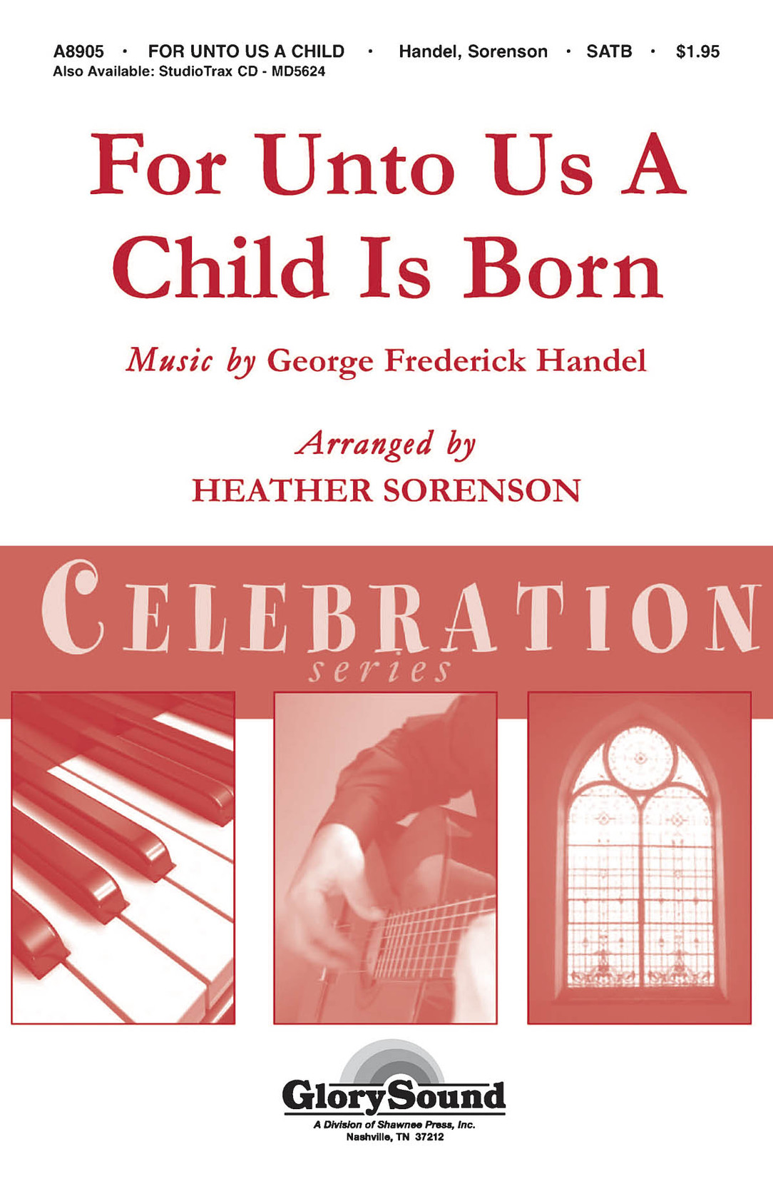 Product image for For Unto Us a Child is Born | Shawnee Press | StudioTrax CD | My Worship Store