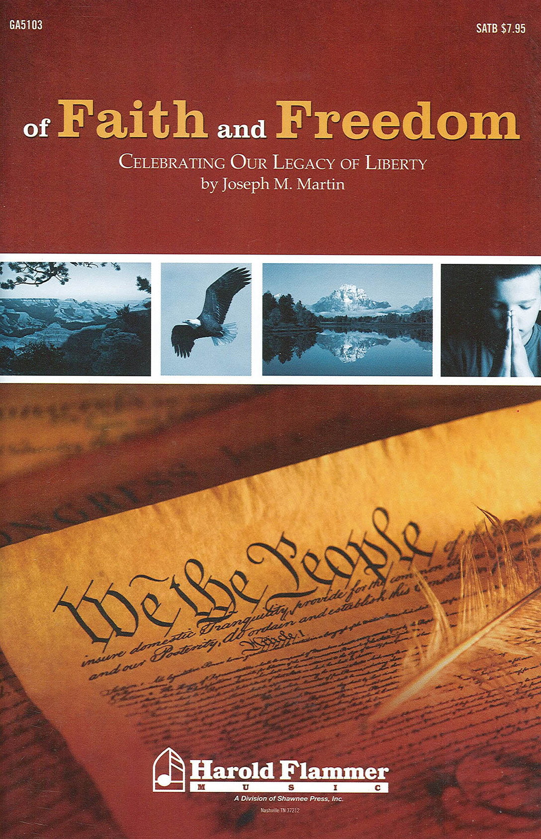 Product image for Of Faith and Freedom (Collection) | Shawnee Press | Scores and Parts (CD-ROM) | My Worship Store