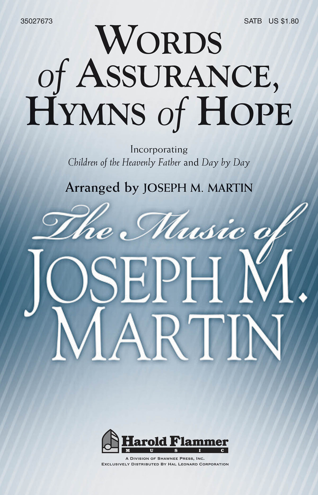 Product image for Words of Assurance, Hymns of Hope | Shawnee Press | SATB | My Worship Store