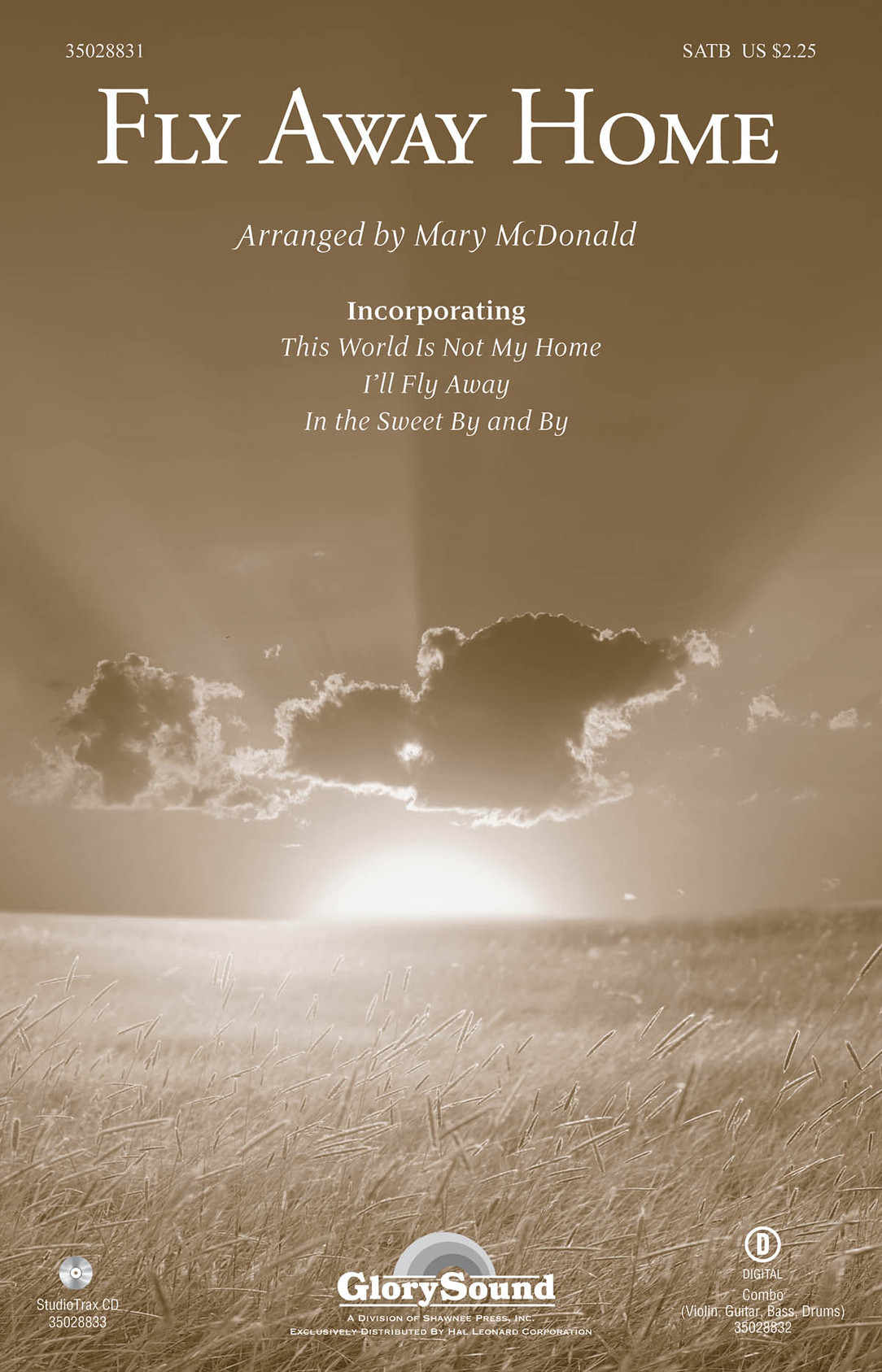 Product image for Fly Away Home | Shawnee Press | StudioTrax CD | My Worship Store