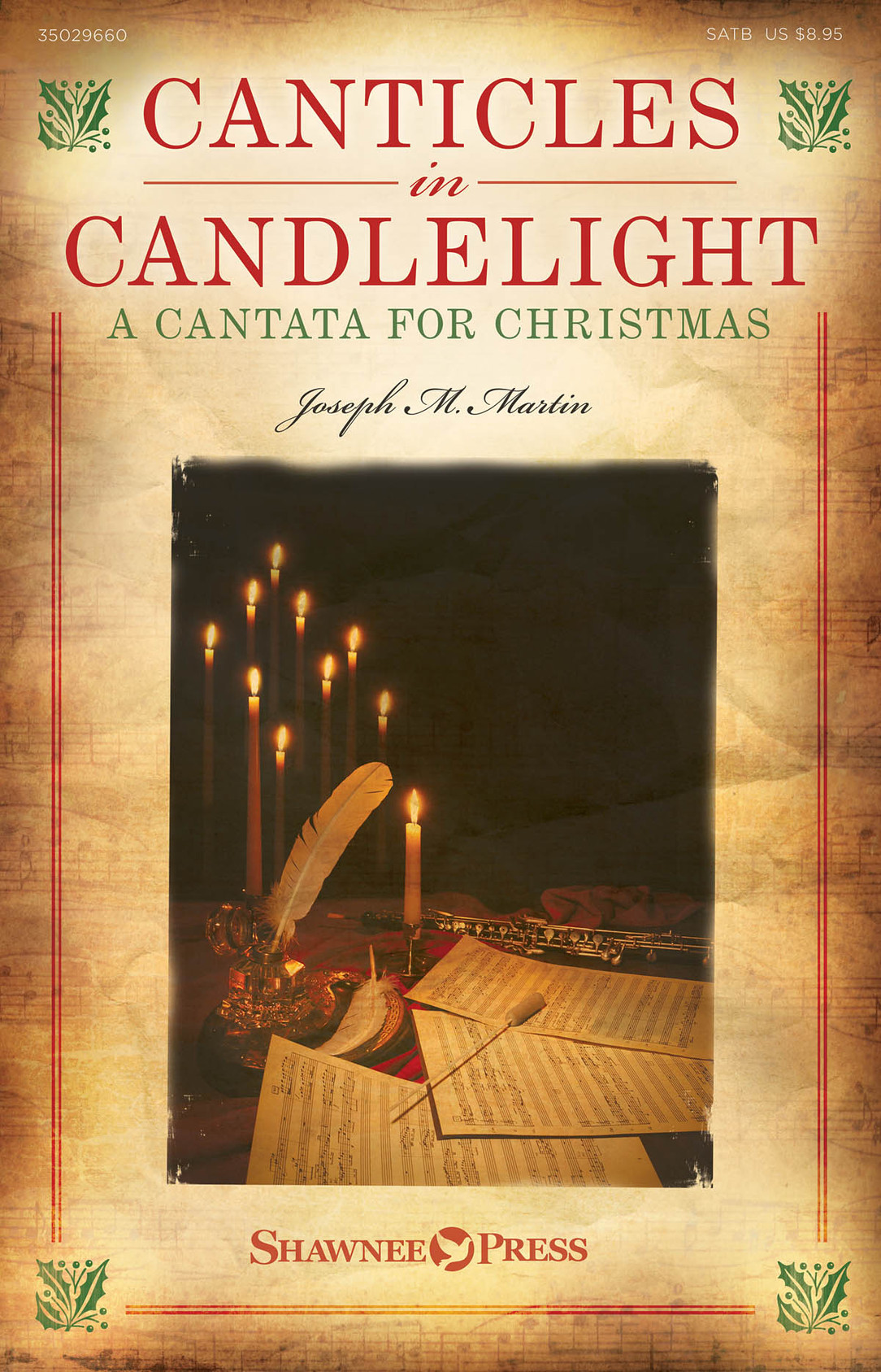 Product image for Canticles in Candlelight | Shawnee Press | Preview Pack (SATB Book/Listening CD) | My Worship Store