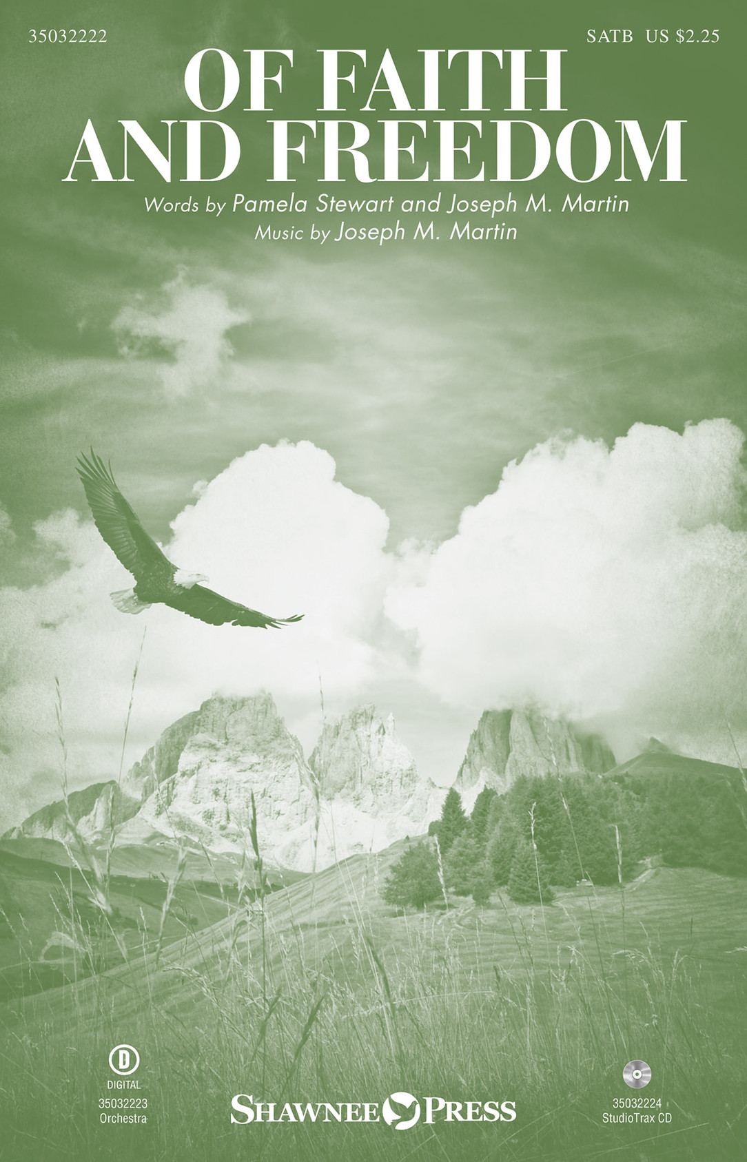 Product image for Of Faith and Freedom | Shawnee Press | StudioTrax CD | My Worship Store