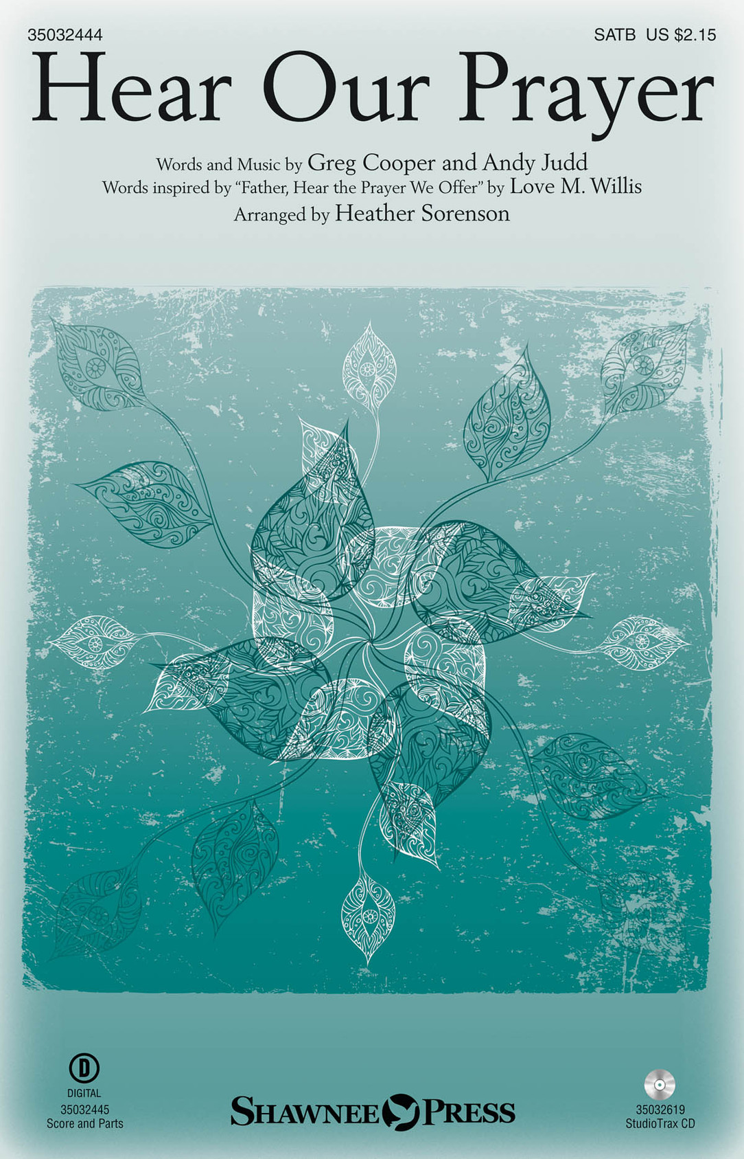 Product image for Hear Our Prayer | Shawnee Press | StudioTrax CD | My Worship Store