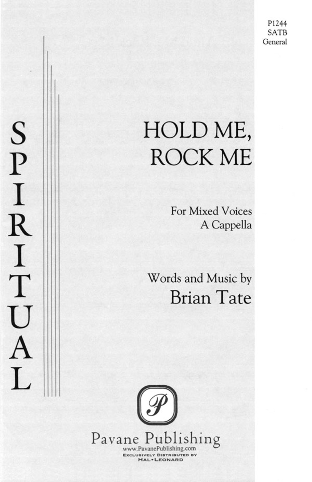 Product image for Hold Me, Rock Me | Pavane Publishing | SATB | My Worship Store