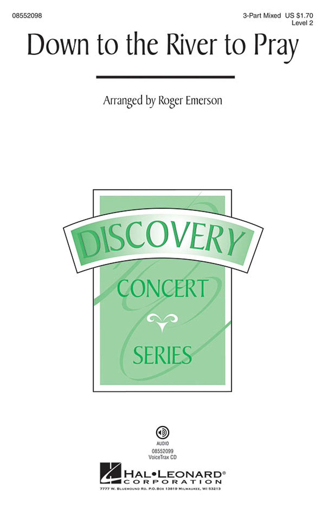 Product image for Down to the River to Pray |  | 3-part Mixed | My Worship Store