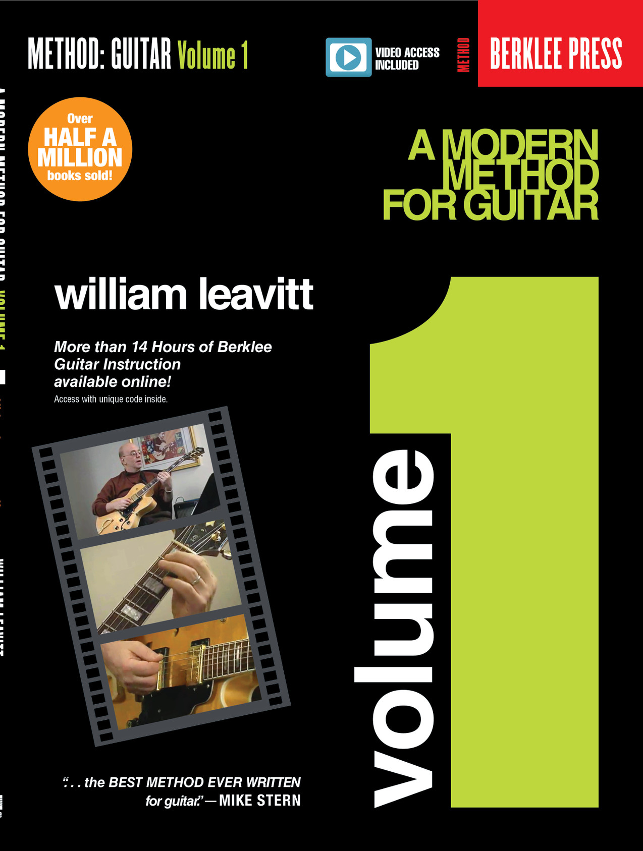 Product image for A Modern Method for Guitar - Volume 1 | Berklee Press | Book/Online Video | My Worship Store