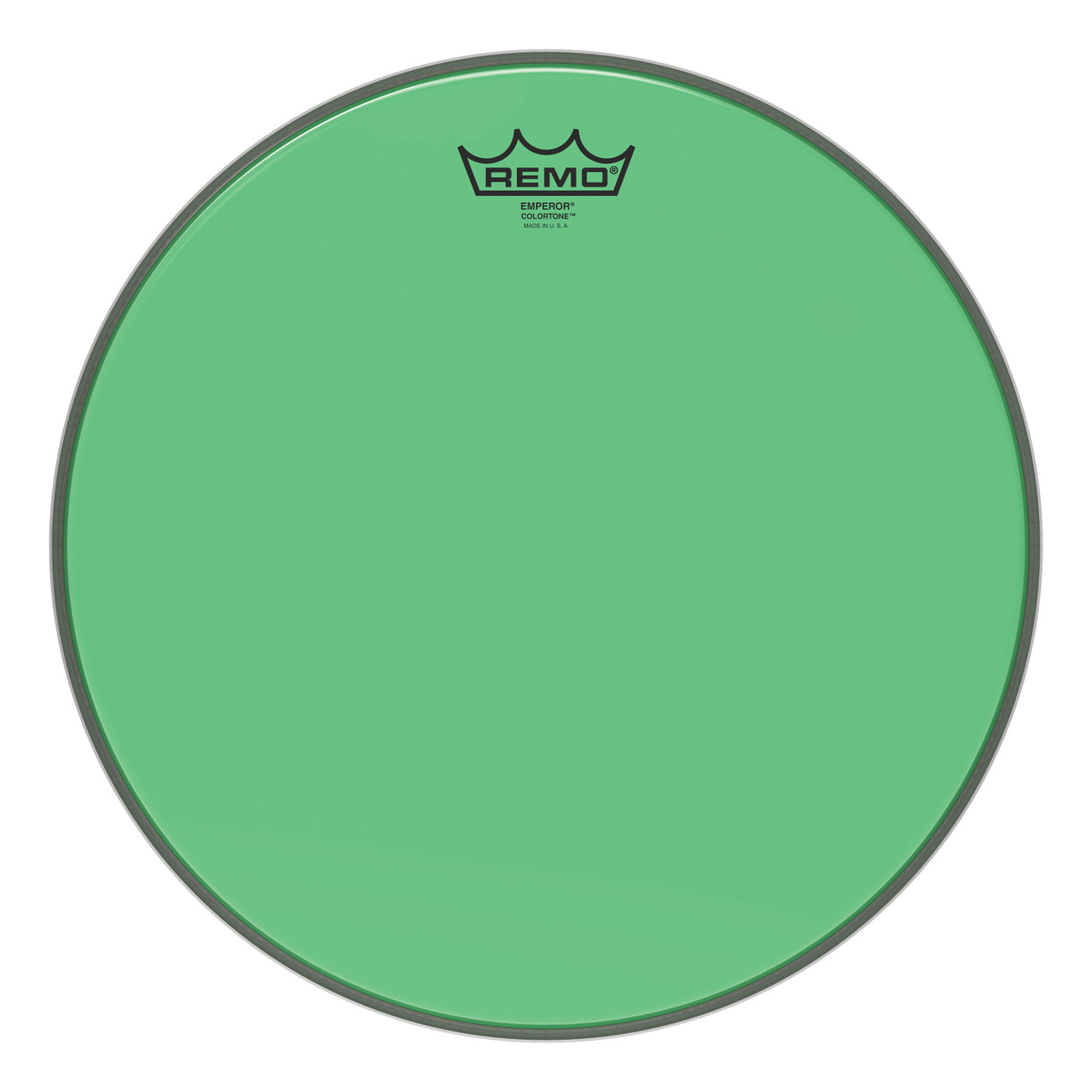 Product image for Emperor� Colortone(TM) Green Drumhead | Remo | 14 inch. | My Worship Store