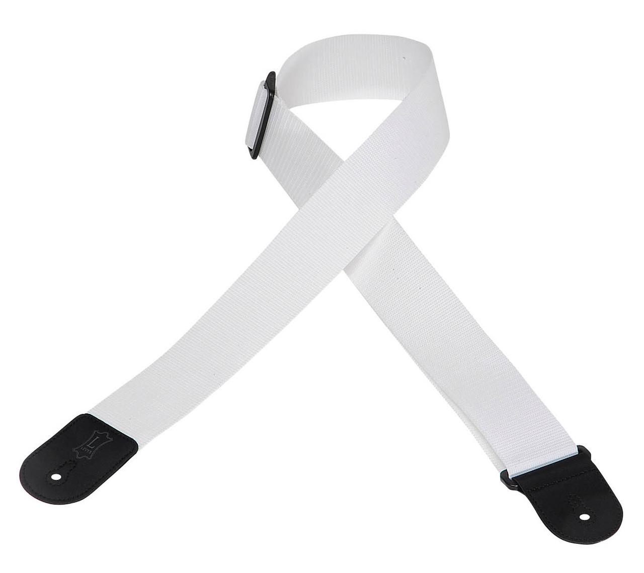 Product image for Polypropylene Guitar Strap - White | Levy's Leathers | White | My Worship Store