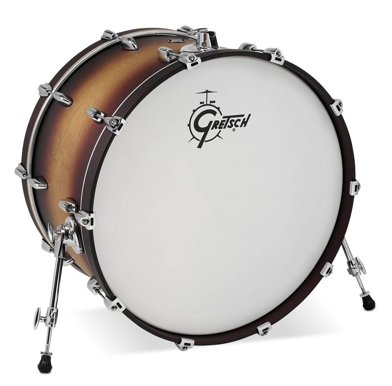 Product image for Gretsch Renown 14x24 Bass Drum | Gretsch Drums | Satin Tobacco Burst | My Worship Store