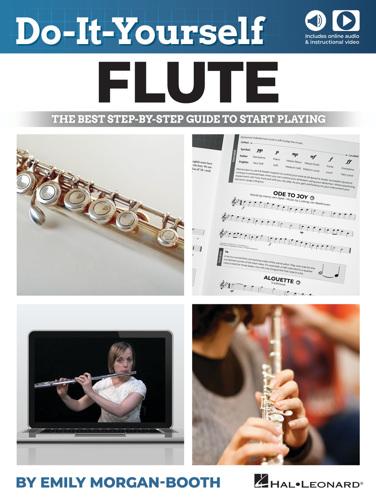 Product image for Do-It-Yourself Flute | Hal Leonard | Book/Online Audio & Video | My Worship Store