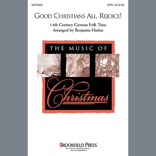 Good Christians All, Rejoice! - Bb Trumpet 2 | Benjamin Harlan | Choral Instrumental Pak | Digital Sheet Music | My Worship Store