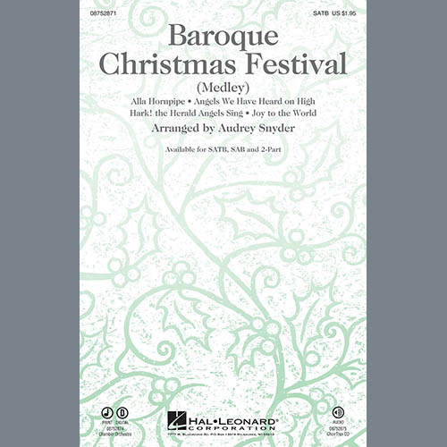 Baroque Christmas Festival (Medley) - Violin 1 | Choral Instrumental Pak | Digital Sheet Music | My Worship Store