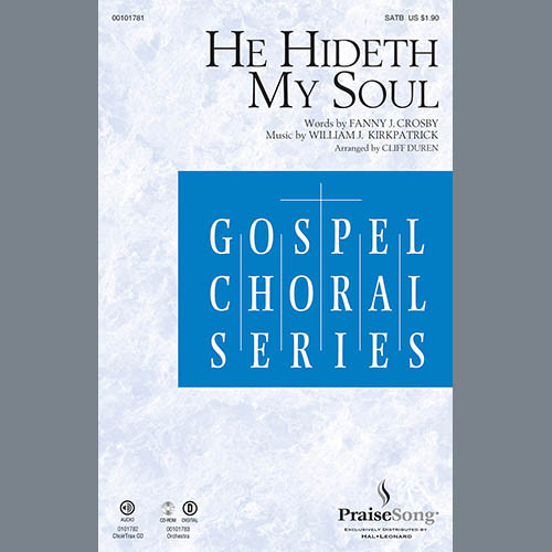 He Hideth My Soul - Double Bass | Choral Instrumental Pak | Digital Sheet Music | My Worship Store