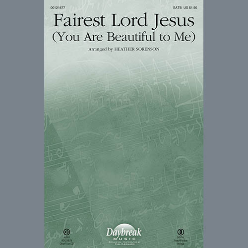 Fairest Lord Jesus (You Are Beautiful to Me) - Violin 1 | Choral Instrumental Pak | Digital Sheet Music | My Worship Store