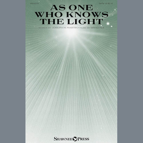 Product image for As One Who Knows The Light | Choral | Digital Sheet Music | My Worship Store