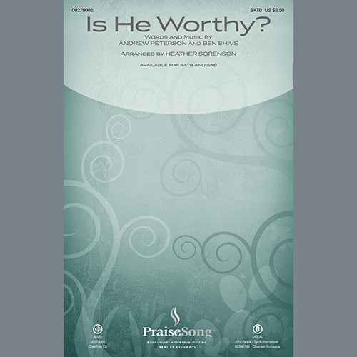 Is He Worthy? (Chamber Orchestra) (arr. Heather Sorenson) - Double Bass | Chris Tomlin | Choral Instrumental Pak | Digital Sheet Music | My Worship Store