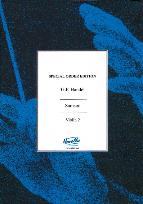 Product image for Samson | Novello | Violin 2 Part | My Worship Store