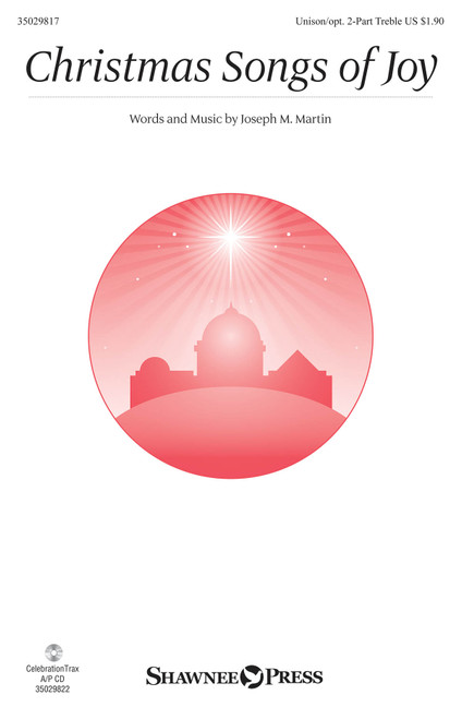 Product image for Christmas Songs of Joy | Shawnee Press | Unison/opt. 2-Part | My Worship Store
