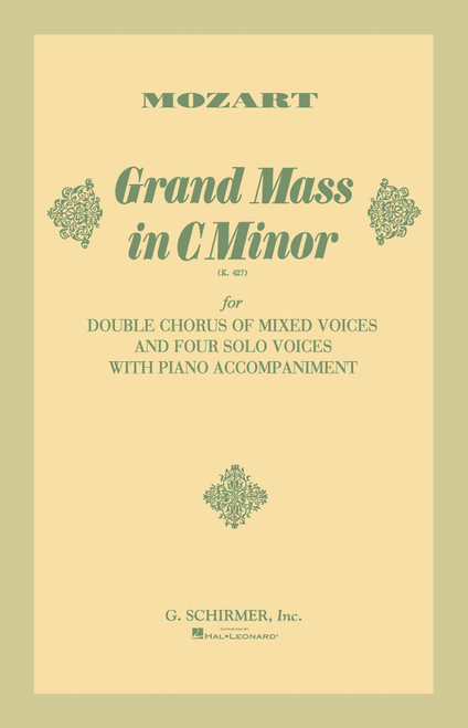 Product image for Grand Mass in C Minor, K. 427 | G. Schirmer, Inc. | SATB | My Worship Store
