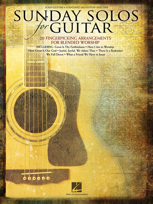 Product image for Sunday Solos for Guitar |  | Guitar | My Worship Store