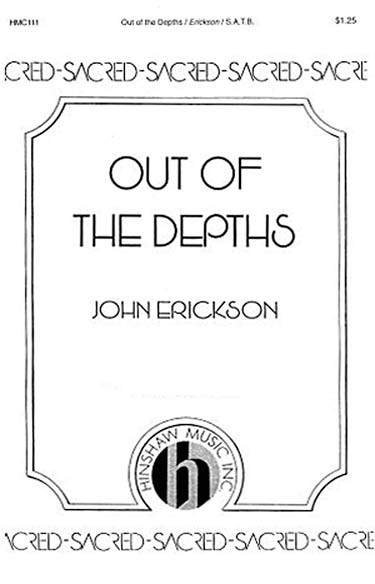Product image for Out of the Depths | Hinshaw Music | SATB | My Worship Store