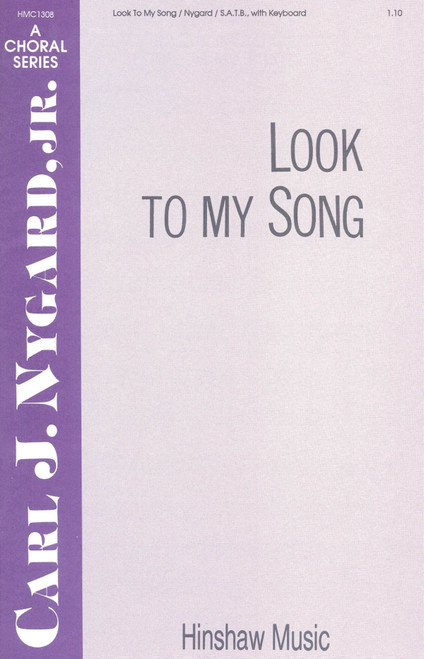 Product image for Look to My Song | Hinshaw Music | SATB | My Worship Store