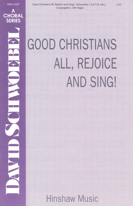 Product image for Good Christians All, Rejoice and Sing! | Hinshaw Music |  | My Worship Store