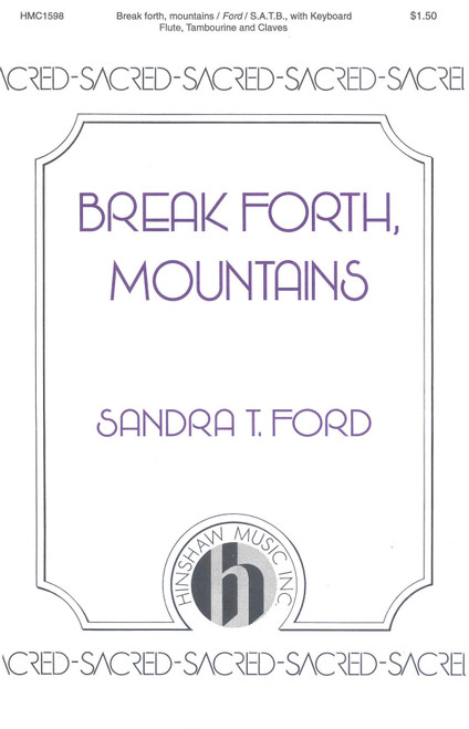 Product image for Break Forth, Mountains | Hinshaw Music |  | My Worship Store
