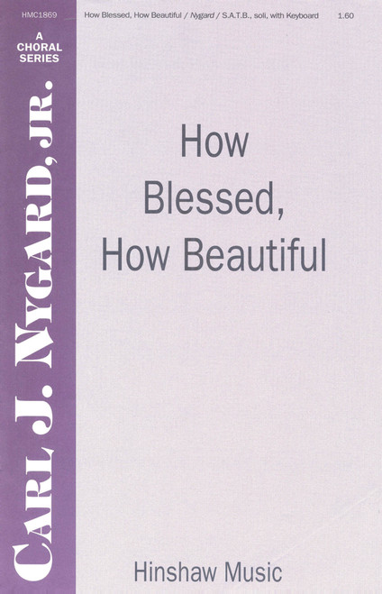 Product image for How Blessed, How Beautiful | Hinshaw Music |  | My Worship Store Product image for How Blessed, How Beautiful | Hinshaw Music |  | My Worship Store