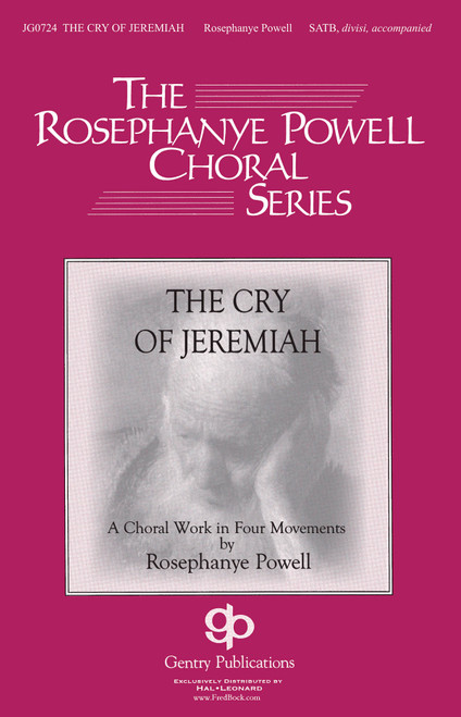 Product image for The Cry of Jeremiah | Gentry Publications | Organ Score | My Worship Store