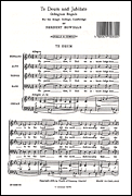Product image for Te Deum and Jubilate (Collegium Regale) | Novello | SATB | My Worship Store