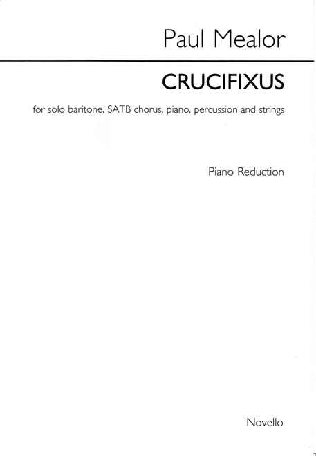 Product image for Crucifixus | Novello | Vocal Score (Piano Reduction) | My Worship Store