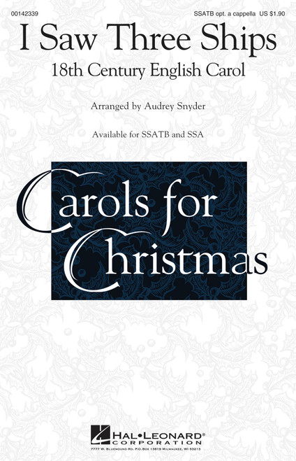 Product image for I Saw Three Ships |  | SSATB opt. a cappella | My Worship Store