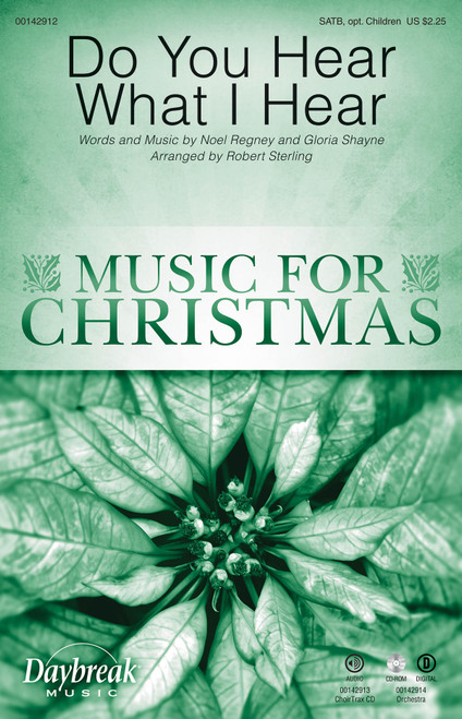 Product image for Do You Hear What I Hear | Daybreak Music | SATB/opt. Children's Choir | My Worship Store