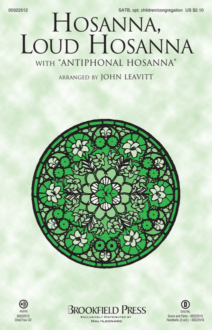 Product image for Hosanna, Loud Hosanna | Brookfield Press | ChoirTrax CD | My Worship Store