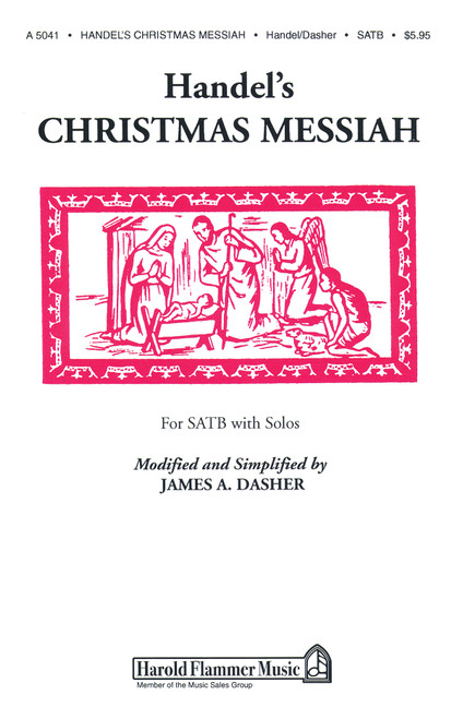 Product image for Handel's Christmas Messiah | Shawnee Press | SATB | My Worship Store