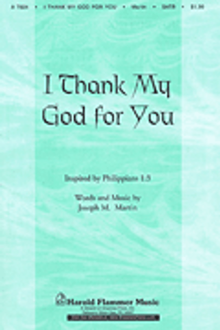 Product image for I Thank My God for You | Shawnee Press | SATB | My Worship Store